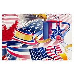 Independence Day United States Of America Banner And Sign 6  X 4  by Ket1n9