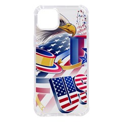 Independence Day United States Of America Iphone 14 Plus Tpu Uv Print Case by Ket1n9