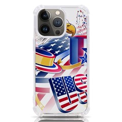 Independence Day United States Of America Iphone 13 Pro Tpu Uv Print Case by Ket1n9