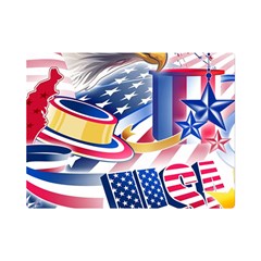 United States Of America Usa  Images Independence Day Premium Plush Fleece Blanket (mini) by Ket1n9