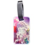 Clouds Multicolor Fantasy Art Skies Luggage Tag (two sides) Front