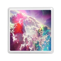 Clouds Multicolor Fantasy Art Skies Memory Card Reader (square) by Ket1n9