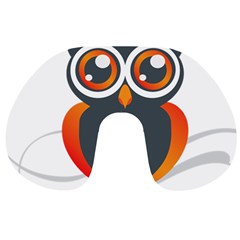 Owl Logo Travel Neck Pillow by Ket1n9