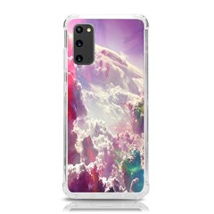 Clouds Multicolor Fantasy Art Skies Samsung Galaxy S20 6 2 Inch Tpu Uv Case by Ket1n9