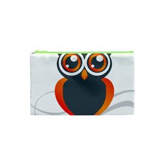 Owl Logo Cosmetic Bag (xs) by Ket1n9