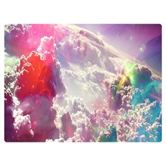 Clouds Multicolor Fantasy Art Skies Premium Plush Fleece Blanket (extra Small) by Ket1n9