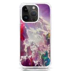 Clouds Multicolor Fantasy Art Skies Iphone 14 Pro Tpu Uv Print Case by Ket1n9