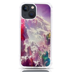 Clouds Multicolor Fantasy Art Skies Iphone 13 Mini Tpu Uv Print Case by Ket1n9