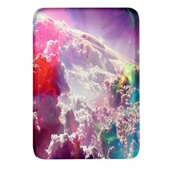 Clouds Multicolor Fantasy Art Skies Rectangular Glass Fridge Magnet (4 Pack) by Ket1n9