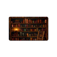 Books Library Magnet (name Card) by Ket1n9