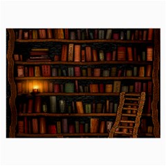 Books Library Large Glasses Cloth by Ket1n9