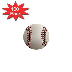 Baseball 1  Mini Magnets (100 Pack)  by Ket1n9