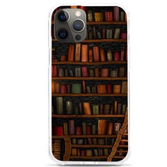 Books Library Iphone 12 Pro Max Tpu Uv Print Case by Ket1n9