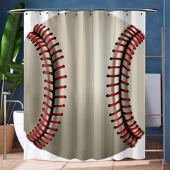 Baseball Shower Curtain 60  X 72  (medium)  by Ket1n9