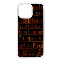 Books Library Iphone 14 Pro Max Tpu Uv Print Case by Ket1n9