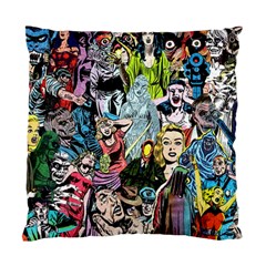 Vintage Horror Collage Pattern Standard Cushion Case (two Sides) by Ket1n9