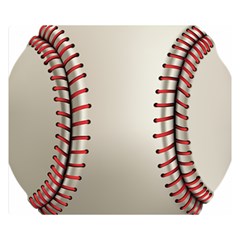 Baseball Premium Plush Fleece Blanket (small) by Ket1n9