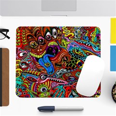 Art Color Dark Detail Monsters Psychedelic Large Mousepad by Ket1n9