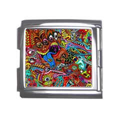 Art Color Dark Detail Monsters Psychedelic Mega Link Italian Charm (18mm) by Ket1n9