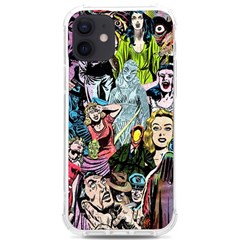 Vintage Horror Collage Pattern Iphone 12/12 Pro Tpu Uv Print Case by Ket1n9