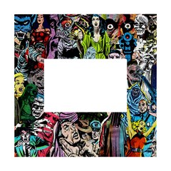 Vintage Horror Collage Pattern White Box Photo Frame 4  X 6  by Ket1n9