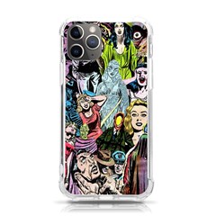 Vintage Horror Collage Pattern Iphone 11 Pro 5 8 Inch Tpu Uv Print Case by Ket1n9