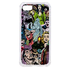 Vintage Horror Collage Pattern Iphone Se by Ket1n9