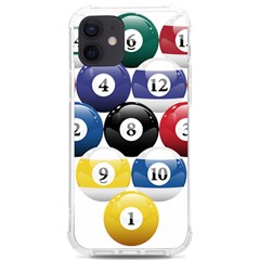 Racked Billiard Pool Balls Iphone 12/12 Pro Tpu Uv Print Case by Ket1n9