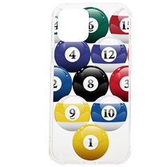 Racked Billiard Pool Balls Iphone 12 Pro Max Tpu Uv Print Case by Ket1n9