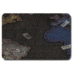 World Map Large Doormat by Ket1n9