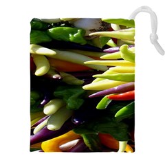 Bright Peppers Drawstring Pouch (4xl) by Ket1n9