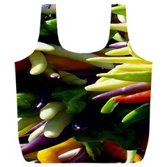 Bright Peppers Full Print Recycle Bag (xxxl) by Ket1n9