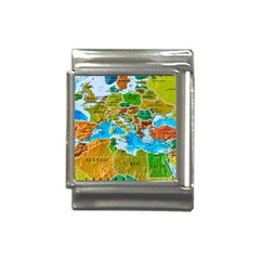 World Map Italian Charm (13mm) by Ket1n9