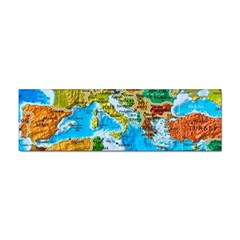 World Map Sticker (bumper)