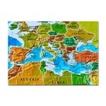 World Map Sticker A4 (100 pack) Front