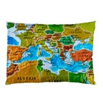 World Map Pillow Case 26.62 x18.9  Pillow Case