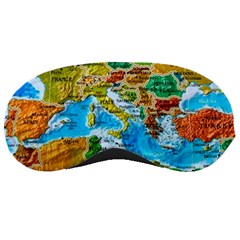 World Map Sleep Mask by Ket1n9