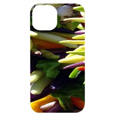 Bright Peppers Iphone 14 Black Uv Print Case by Ket1n9