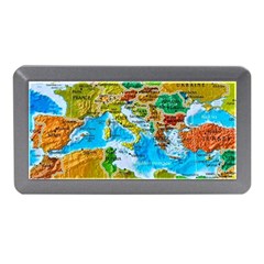 World Map Memory Card Reader (mini)