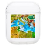 World Map AirPods 1/2 Case Front