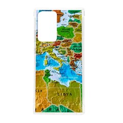 World Map Samsung Galaxy Note 20 Ultra Tpu Uv Case by Ket1n9