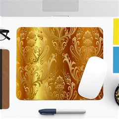 Golden Pattern Vintage Gradient Vector Large Mousepad by Ket1n9