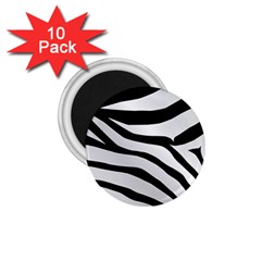 White Tiger Skin 1 75  Magnets (10 Pack)  by Ket1n9