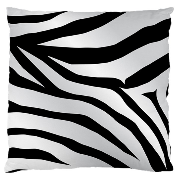 White Tiger Skin Large Cushion Case (One Side)