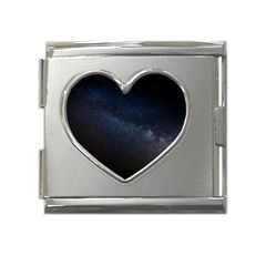 Cosmos-dark-hd-wallpaper-milky-way Mega Link Heart Italian Charm (18mm) by Ket1n9