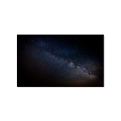 Cosmos-dark-hd-wallpaper-milky-way Sticker (rectangular) by Ket1n9