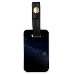 Cosmos-dark-hd-wallpaper-milky-way Luggage Tag (one Side) by Ket1n9