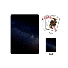 Cosmos-dark-hd-wallpaper-milky-way Playing Cards Single Design (mini) by Ket1n9