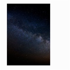 Cosmos-dark-hd-wallpaper-milky-way Large Garden Flag (two Sides) by Ket1n9