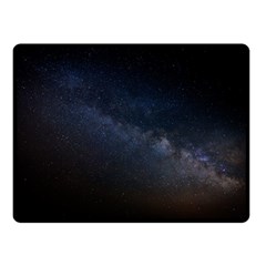 Cosmos-dark-hd-wallpaper-milky-way Two Sides Fleece Blanket (small) by Ket1n9